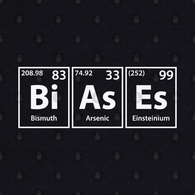 Biases (Bi-As-Es) Periodic Elements Spelling by cerebrands